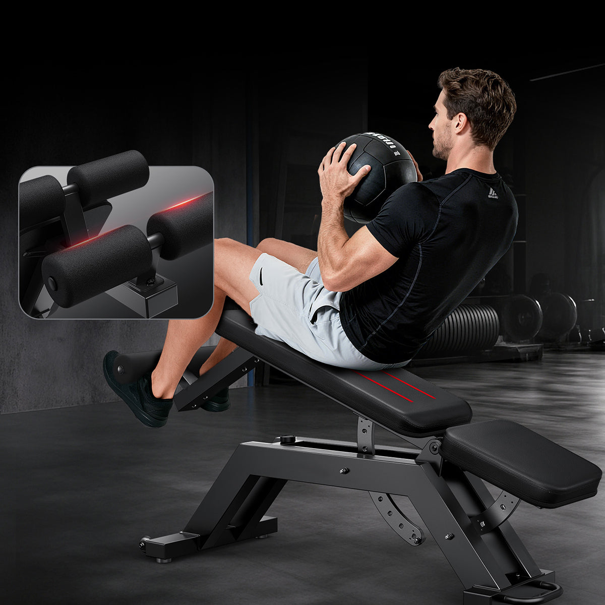 JOROTO MD70 Adjustable Weight Bench