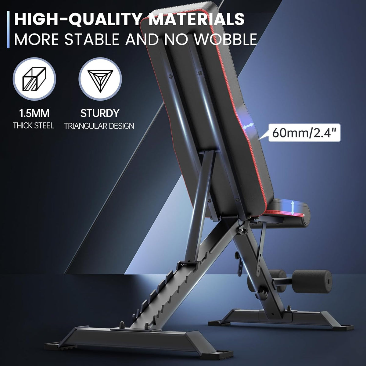 JOROTO Pasyou PA400 Adjustable Weight Bench