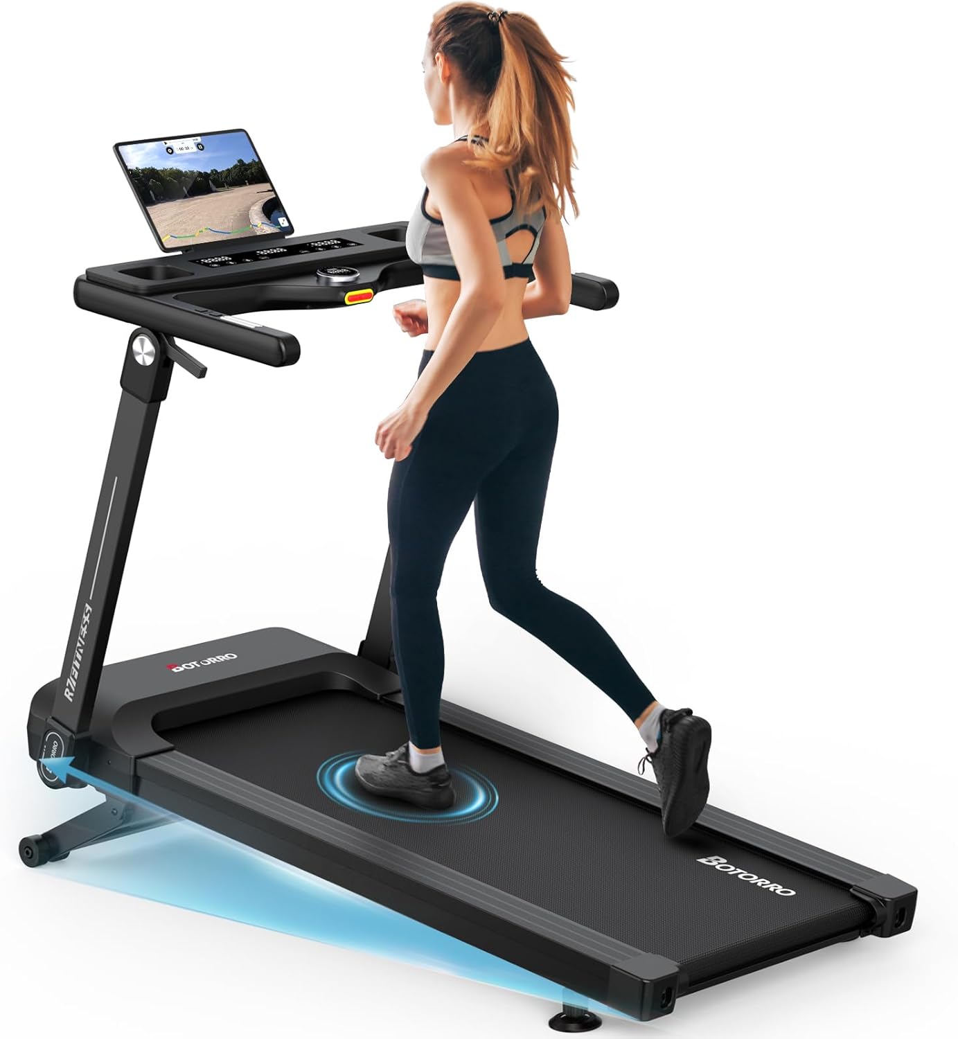 JOROTO BOTORRO R7 Smart faltbares Laufband mit 18 % automatischer Steigung