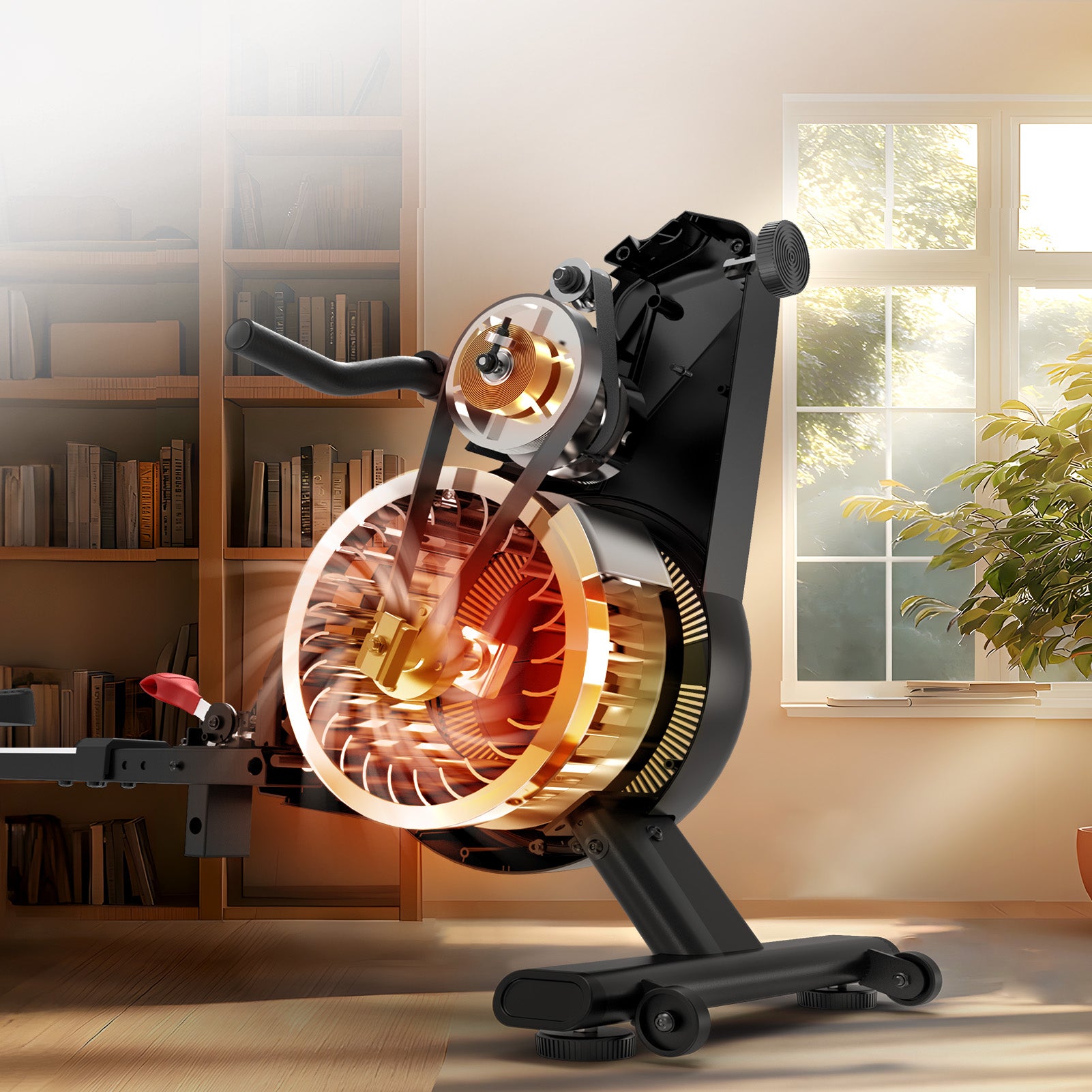 JOROTO MR55 Luft-Magnet Dualwiderstands-Rudergerät