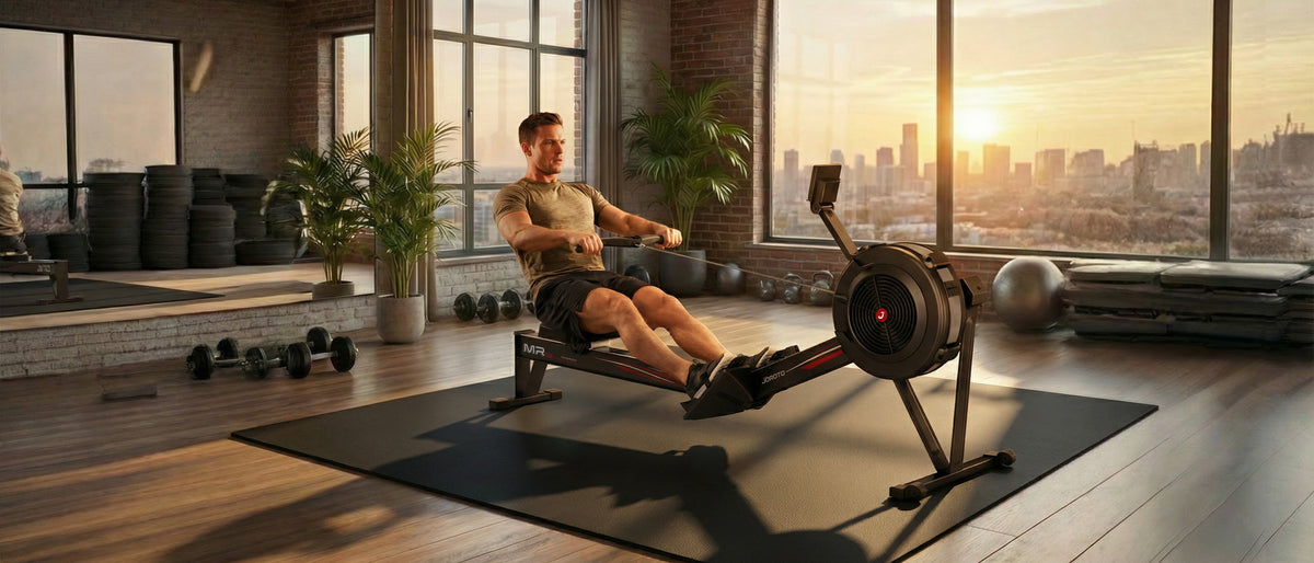 High Rocks Gym Rower Best Rowers & Exercise Bikes for Home Gym Fitness | JOROTO Europe