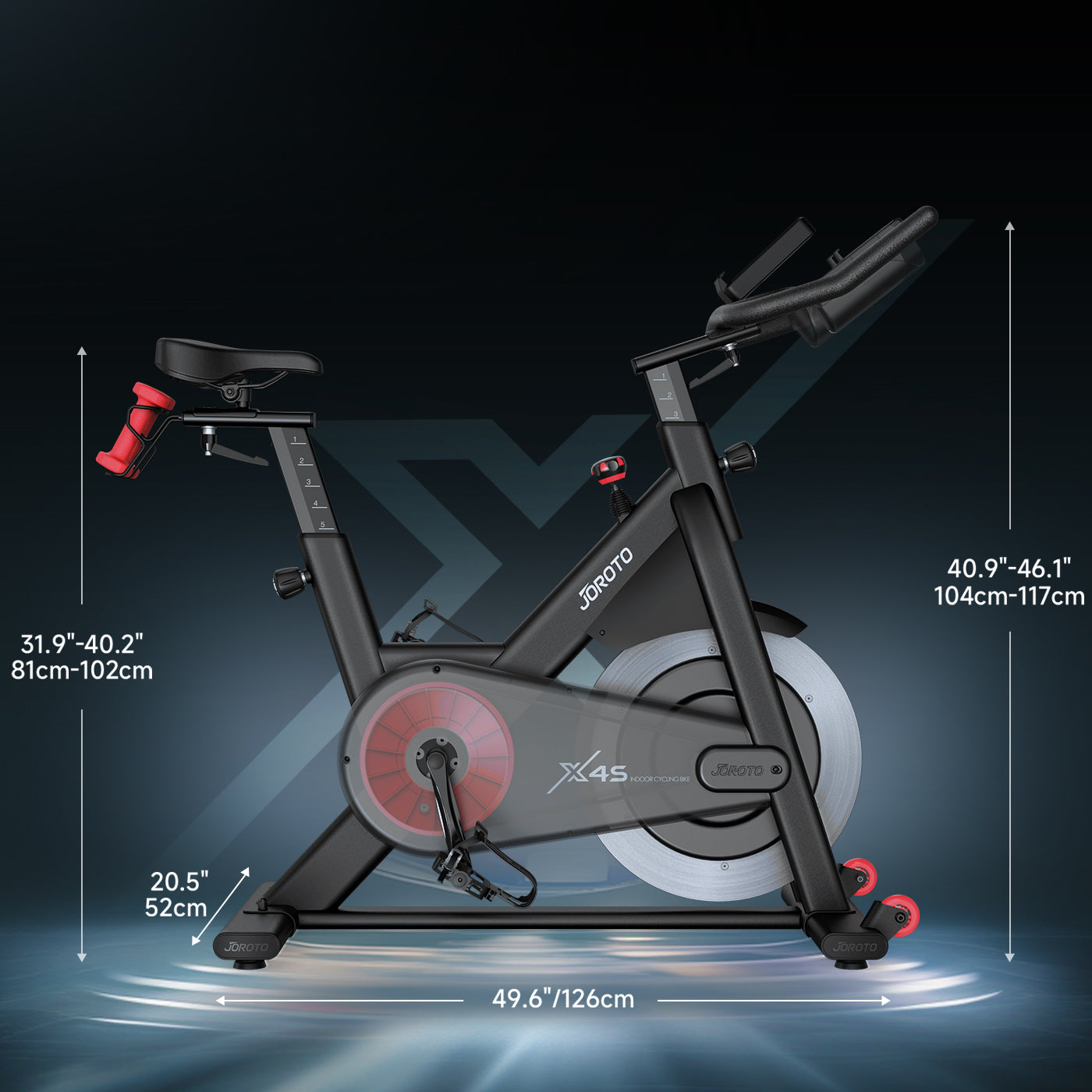 JOROTO X4S Flagship intelligente hometrainer