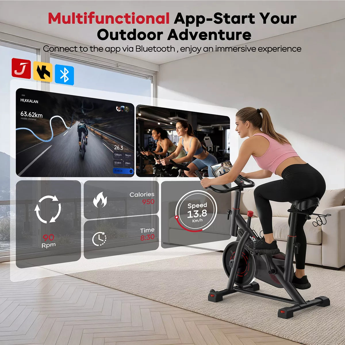 JOROTO JK10 indoor spinningfiets