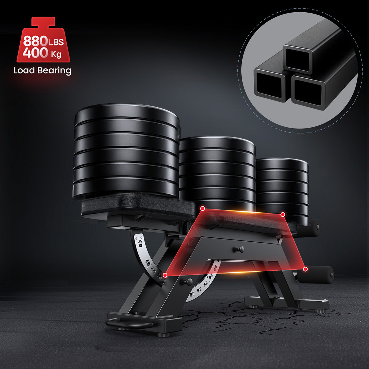 JOROTO MD70 Adjustable Weight Bench
