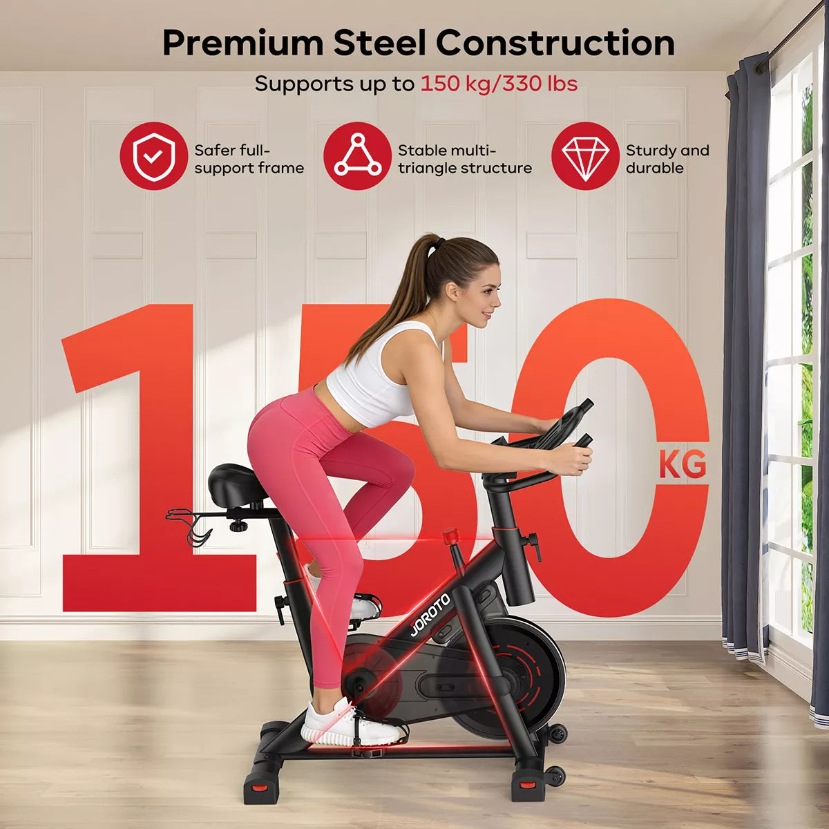 JOROTO JK10 indoor spinningfiets