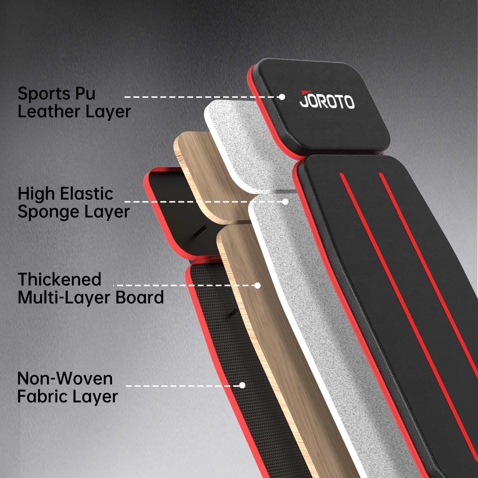 JOROTO MD55 Multi-Functional Adjustable Weight Bench