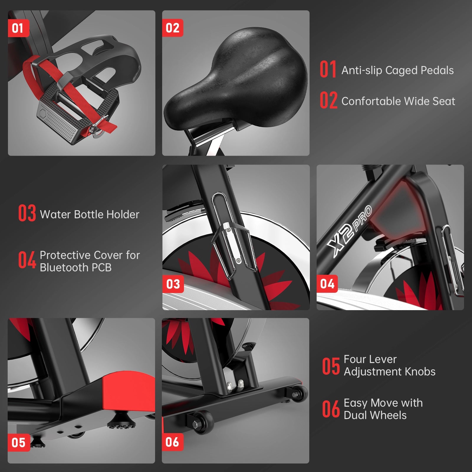 JOROTO X2PRO Bluetooth Stationaire Hometrainer