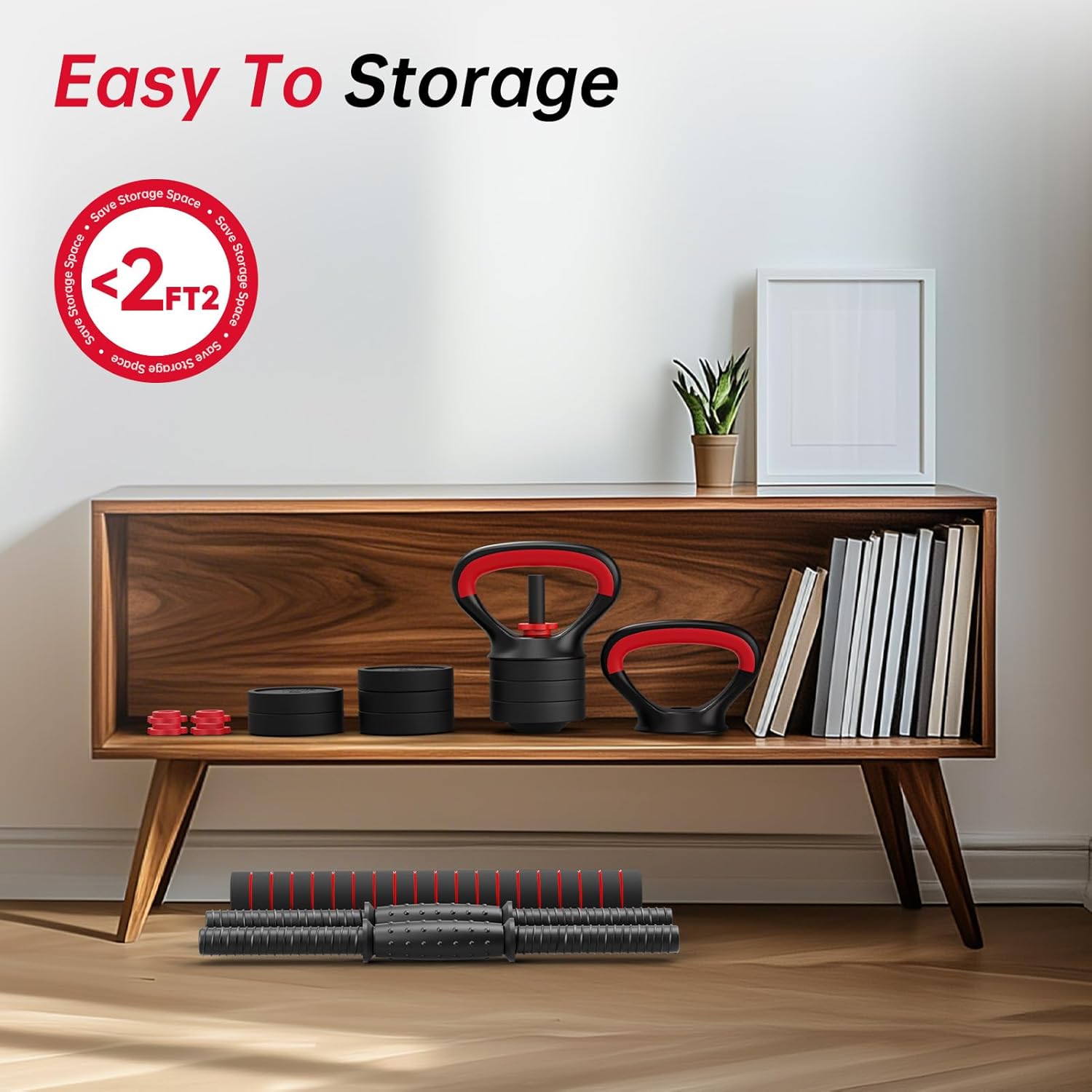 JOROTO JD10 Verstellbares 4-in-1 Hantelset 