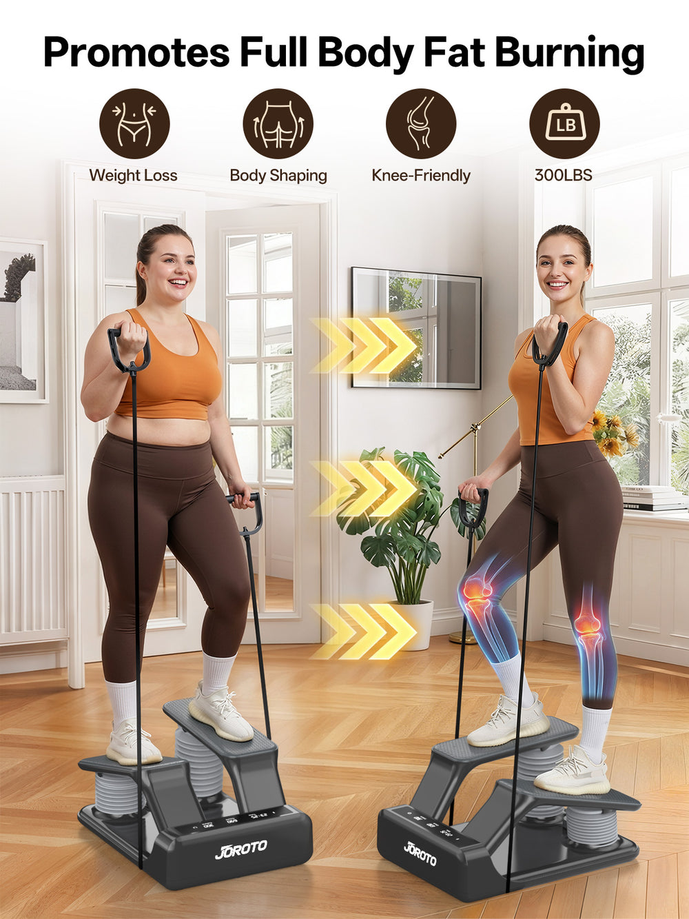 JOROTO JS300 Air Resistance Mini Stepper