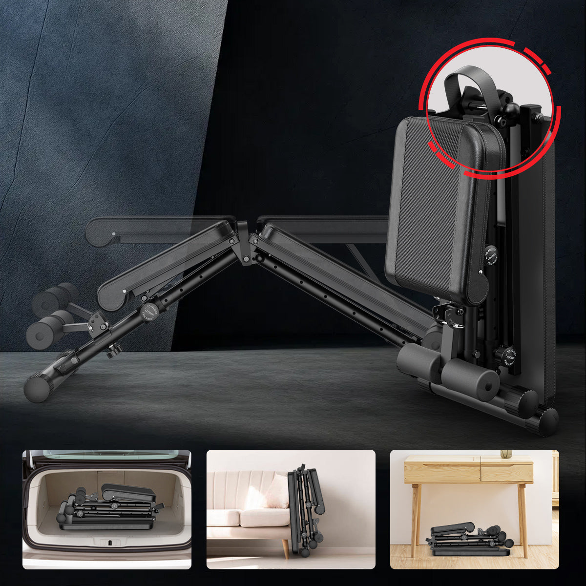 JOROTO MD35 Essential Adjustable Weight Bench