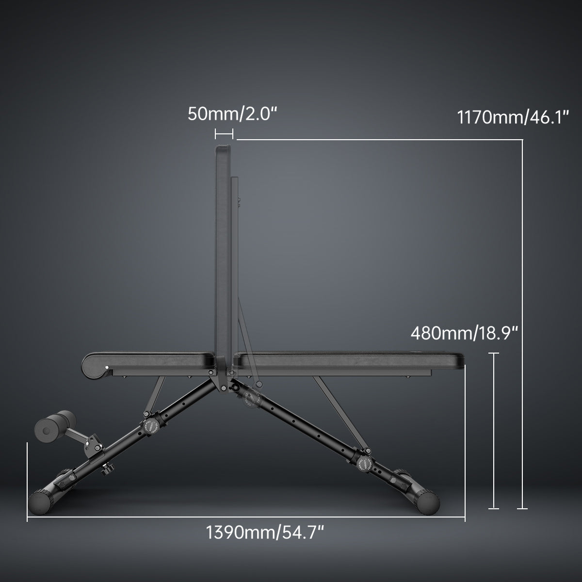 JOROTO MD35 Essential Adjustable Weight Bench