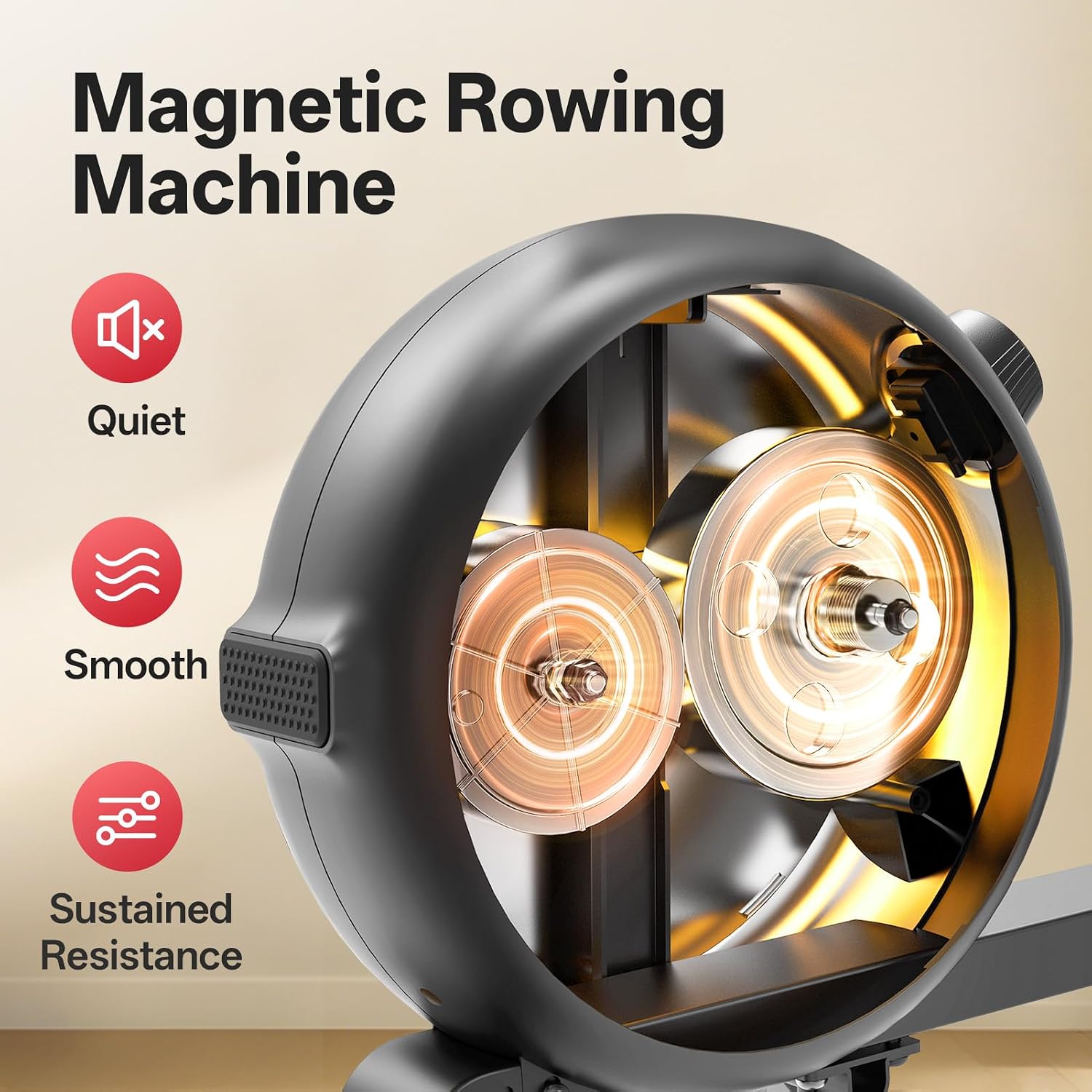 JOROTO MR20HB Kompaktes Magnet-Rudergerät