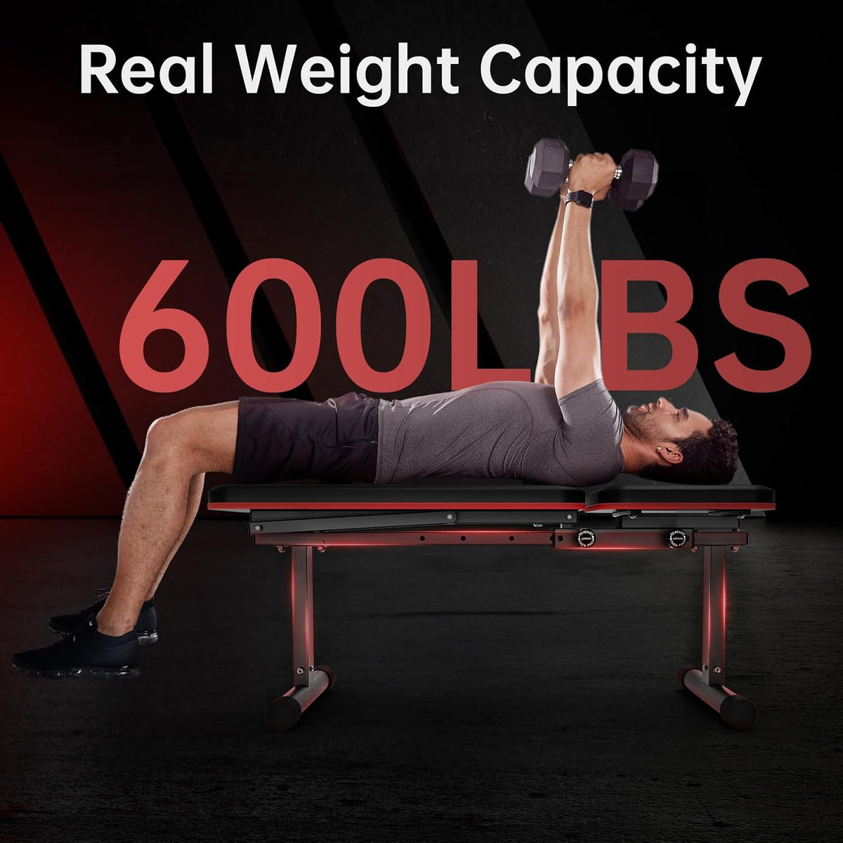JOROTO Pasyou PB300 Adjustable Weight Bench 2 in 1