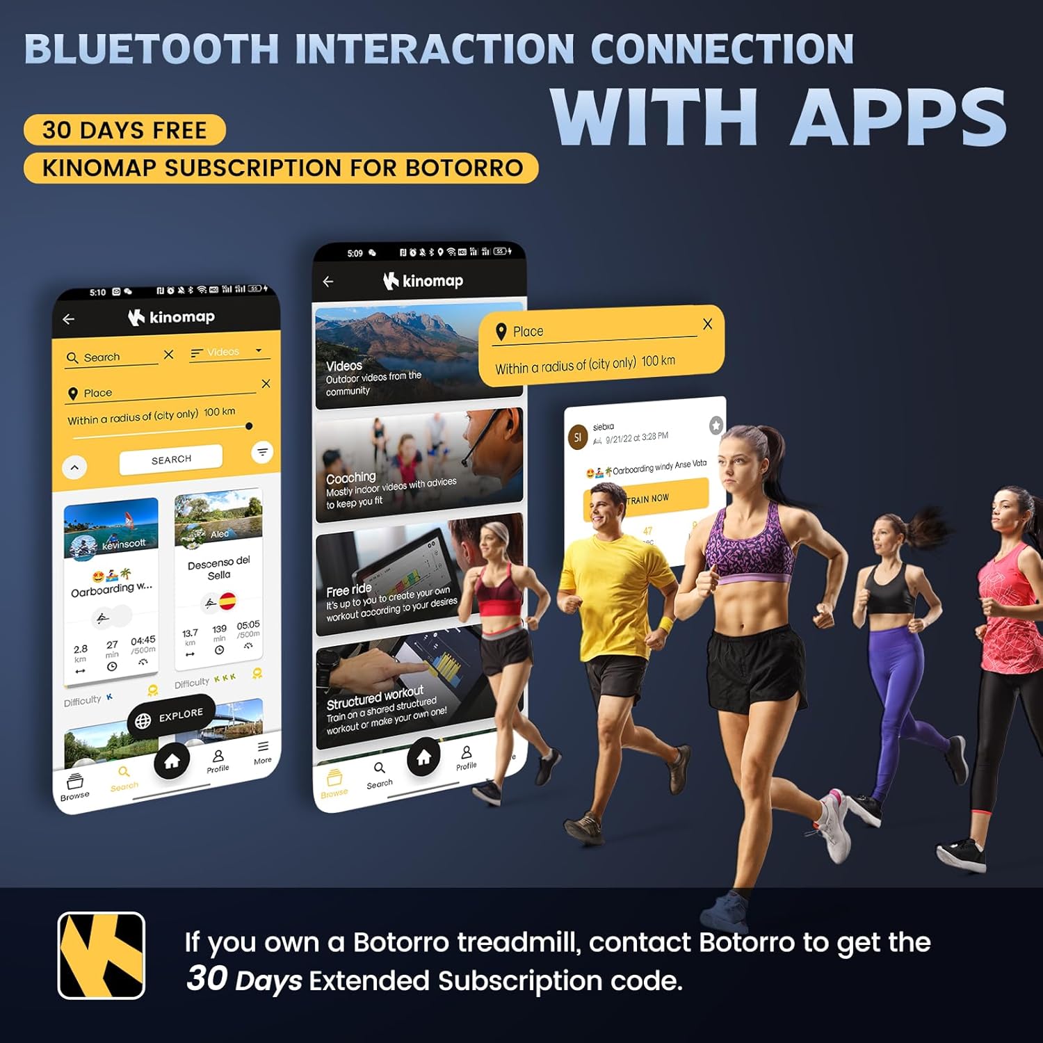 JOROTO BOTORRO R7 Cinta de Correr Plegable con Inclinación Automática del 18 % Inteligente