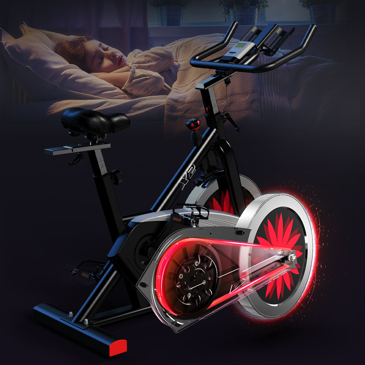 JOROTO X2 magnetische indoor cycling bike