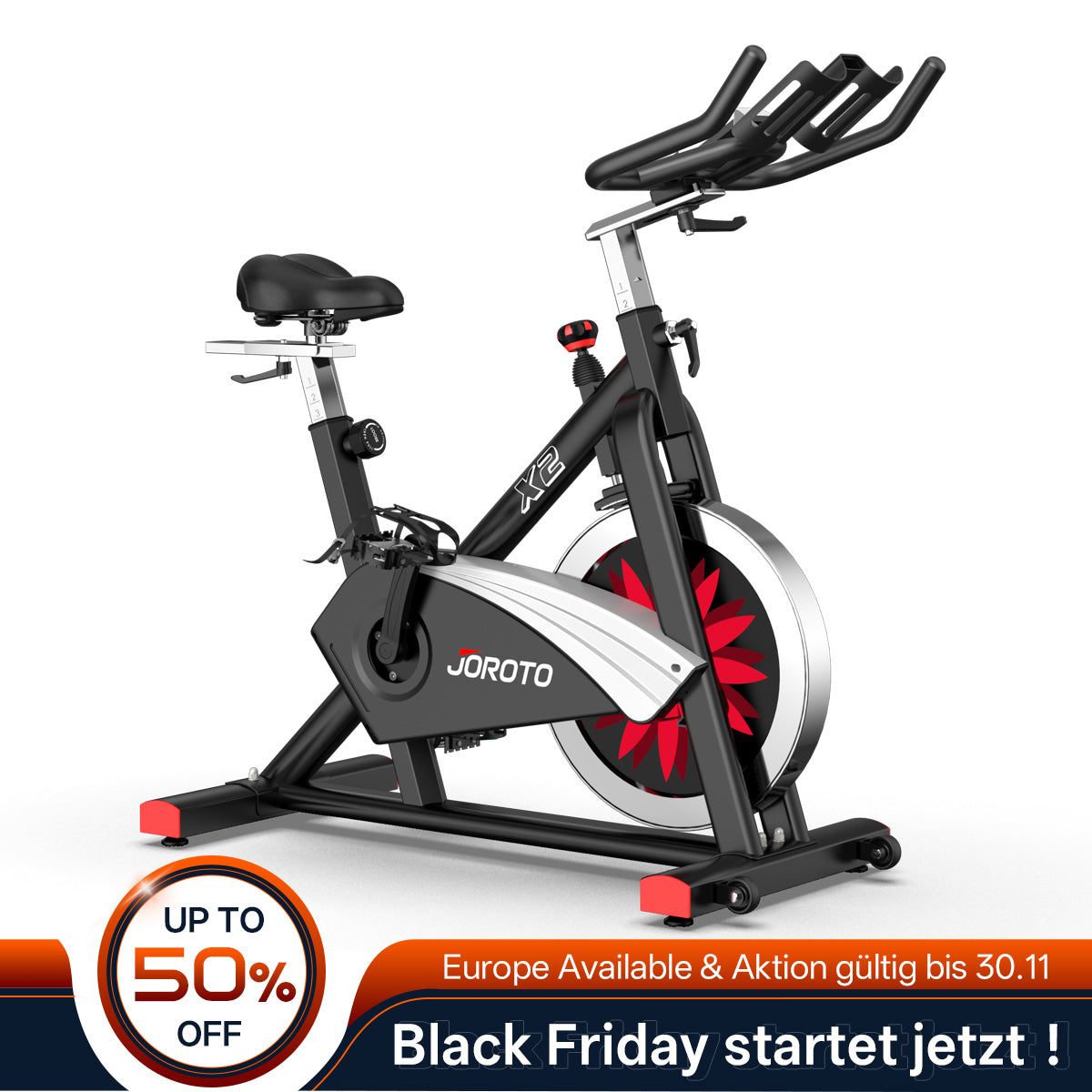 JOROTO X2 Magnetisches Indoor-Fahrrad