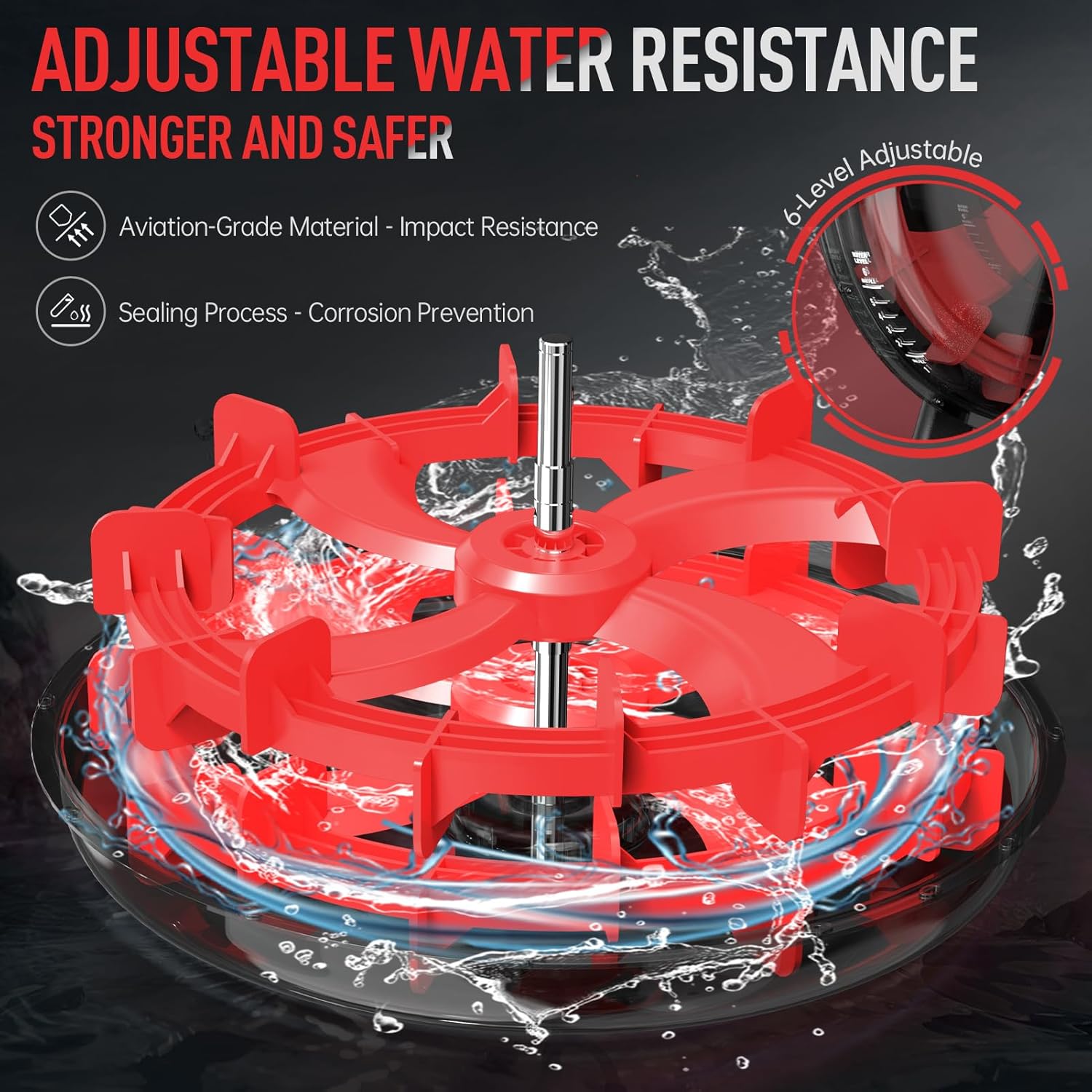 JOROTO XR5 Waasser-Resistenz Vëlo